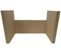 HD Stove Glass UK Ltd - Aarrow Hamlet Solution 7 Multi Fuel S2 Replacement Vermiculite Fire Brick Set
