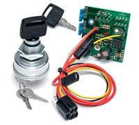HD Switch AM132500 Ignition Module Key Switch OEM Upgrade Fits John Deere GX255 GX325 GX335 GX355, GT225 GT235 GT245, LX255 LX266 LX277 LX279 LX280 LX288 LX289, 325 335 345 355D Tractors w/ 3 Keys