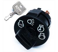HD Switch Ignition Key Switch for John Deere Tractor LA LA100 LA105 LA110 LA115 LA120 LA125 LA130 LA135 LA140 LA145 LA150 LA155 LA165 LA175 & More - Mower Starter KeySwitch w/2 Keys & Free Keychain