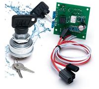 HD Switch Ignition Switch Module AM136681 fits John Deere Model 415 425 445 455 SN 0-70,000 w/Replaceable Ignition, 2 Umbrella Keys and 2 Standard Keys