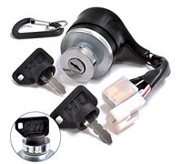 HD Switch LVA803436 AM879479 LVA803606 Starter Ignition Switch fits John Deere 2025R 2027R 2032R 2210 2305 2320 2520 2720 4010 4100 4110 4115 with 2 Protective Umbrella Keys