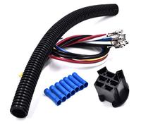 HD Switch Starter Ignition Switch Wire Harness 7 Terminal Connector Repair Kit Replaces John Deere GY20074 AM132807 AM133597 and fits L LA D LT X Series, L120 L130, All Sabre Scotts Models