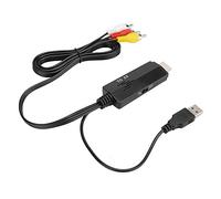 HD to Converter Cable, Video Converter for TV, VCR, VHS, 1 X Male to