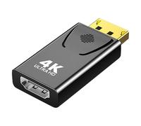 HD to DP Adapter - 4K60Hz HD Adapter to HD Adapter - HD Adapter for USB to HD Adapter - Putter Connecting Laptop, PC, Enjoy video, gaming, or design on TV or monitor. The signal transmission is stable