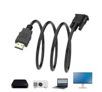 HD to VGA Cord | Display Port to VGA Adapter Cable,Stable Transmission Computer Peripherals for Monitor TV PC Laptop Desktop Computer