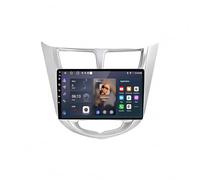 Hd Touchcreen Car Stereo for Hyundai Solaris Verna Accent 1 2010-2016 Stereo Live Navigation Car Play Mirror Link Live Navigation, Voice Control, Mirror Link, 8 Core 4G+64G