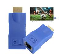 HD Transmitter - HD Video Extender | 98.4ft Transmission Range Connector for Laptop PC Personal Computer Men Family Classroom