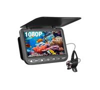 HD U nd e rwater Fi s hing C m r a,7 inch Ice F ishing Camera,un d er w a t fisherman with 10000mAh Battery(25M with DVR)