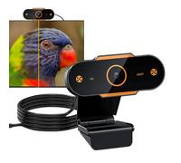 HD USB Webcam - Auto Plug and Play Camera, Wide Viewing Angle Compact Webcam | Driver-free Streaming Camera for Laptop Desktop Use, Video Calling, Broadcasting and Working from Home