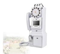 HD Video Audio Guest Book Phone, 32GB/64GB/128GB Large Storage Space, Preserve Special Moments for Weddings, Birthdays, Graduations, and Baby Showers,White-128GB