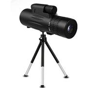 HD Zoom Monocular Telescope with Smartphone - High Power Zoom Monocular Telescope with Adapter Lightweight BAK-4 Prism & FMC Lens Telescopes for Bird Watching Hiking Trave