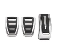 HDAJDWA Car Pedal Cover for Audi A1 Mk2 2018-2022, Foot Pedal Pad Cover Accelerator Pedal Brake Pedal Cover, Non-slip and Wear-Resistant Car Pedal Set Car Pedal Pads,Mt/3pcs