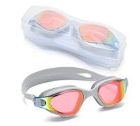 HDAKDDHG Swimming Goggles, Crystal Clear Vision, Anti Fog No Leaking Goggles, For Adult Women Men Teenager & Kids