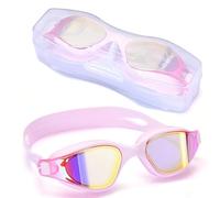 HDAKDDHG Swimming Goggles, Swim Goggles for Adult Men Women Youth Kids 8+, Anti-Fog UV Protection