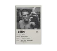 HDASEKA Movie La Haine Posters Canvas Cover Wall Art Print Aesthetic Poster Modern Art Painting for Living Room 16x24inch(40x60cm) Unframe-style