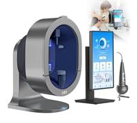 HDaspijh AI Skin Analyzer for Face & Scalp - Multi-Light Detection for Acne, Aging, Pigmentation, Sensitivity, UV & Microflora Analysis, Client Reports & Before-After Comparison， For Spa/Salon 15.6in