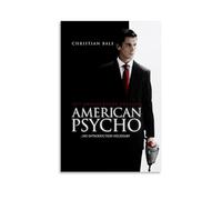 HDASURWORHRHI American Psycho Poster Decorative Canvas Wall Vintage Art Room Decoration Printed Poster 12x18inch(30x45cm) Unframe-style