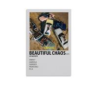HDASURWORHRHI BEAUTIFUL CHAOS By KATSEYE Poster Decorative Canvas Wall Vintage Art Room Decoration Printed Poster 20x30inch(50x75cm) Unframe-style