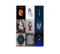 HDASURWORHRHI Coldplay Album Cover Poster Decorative Canvas Wall Vintage Art Room Decoration Printed Poster 24x36inch(60x90cm) Unframe-style