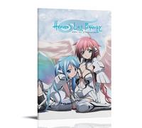 HDASURWORHRHI Heaven's Lost Property Anime Poster Decorative Canvas Wall Vintage Art Room Decoration Printed Poster 08x12inch(20x30cm) Frame-style