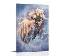 HDASURWORHRHI Heaven's Lost Property Anime Poster Decorative Canvas Wall Vintage Art Room Decoration Printed Poster 12x18inch(30x45cm) Frame-style