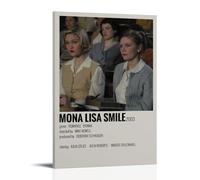 HDASURWORHRHI Mona Lisa Smile Movie Poster Decorative Canvas Wall Vintage Art Room Decoration Printed Poster 12x18inch(30x45cm) Frame-style
