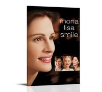 HDASURWORHRHI Mona Lisa Smile Movie Poster Decorative Canvas Wall Vintage Art Room Decoration Printed Poster 24x36inch(60x90cm) Frame-style