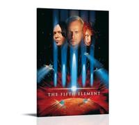 HDASURWORHRHI The Fifth Element Poster Decorative Canvas Wall Vintage Art Room Decoration Printed Poster 16x24inch(40x60cm) Frame-style