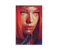 HDASURWORHRHI The Fifth Element Poster Decorative Canvas Wall Vintage Art Room Decoration Printed Poster 24x36inch(60x90cm) Unframe-style
