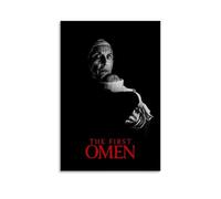 HDASURWORHRHI The First Omen Poster Decorative Canvas Wall Vintage Art Room Decoration Printed Poster 12x18inch(30x45cm) Unframe-style