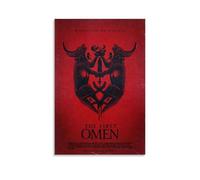 HDASURWORHRHI The First Omen Poster Decorative Canvas Wall Vintage Art Room Decoration Printed Poster 16x24inch(40x60cm) Unframe-style