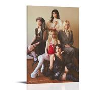 HDASURWORHRHI The Last Dinner Party Poster Decorative Canvas Wall Vintage Art Room Decoration Printed Poster 12x18inch(30x45cm) Frame-style