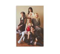 HDASURWORHRHI The Last Dinner Party Poster Decorative Canvas Wall Vintage Art Room Decoration Printed Poster 12x18inch(30x45cm) Unframe-style