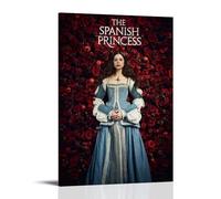 HDASURWORHRHI The Spanish Princess TV Series Poster Decorative Canvas Wall Vintage Art Room Decoration Printed Poster 24x36inch(60x90cm) Frame-style