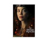 HDASURWORHRHI The Spanish Princess TV Series Poster Decorative Canvas Wall Vintage Art Room Decoration Printed Poster 08x12inch(20x30cm) Unframe-style