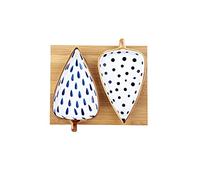 HDBCYUAZ Dipping Bowls Ceramic Dipping Dishes with Tray Japanese Style Leaf Shape Soy Sauce Dishes for Snack Vinegar Ketchup BBQ Seasoning and Serving Set (2 Pack) Sauce Dish(D)