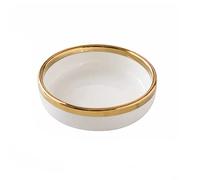 HDBCYUAZ Dipping Bowls Ceramic Sauce Dish Dipping Plate Small Dish Mini Butter Mustard Sushi Vinegar Soy Dish Seasoning Plates for Restaurant Bar Sauce Dish(Wit)