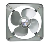 HDBCYUAZ Exhaust Fan 8/10 inch Industrial Ventilation Fan, High Speed Powerful Ventilation Extractor, Metal Low Noise Commercial Air Extractor Fan Ventilation Fan(UK,8inch)