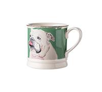 HDBCYUAZ Hand-Painted Creative Mug with Handle Coffee Cup 10.1 Oz Large Office for Cappuccino, Latte or Hot Tea, a Gift for Family and Friends(D)