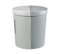 HDBCYUAZ Kitchen 30L Splicing Trash Can Covering Large Trash Can Garbage Sorting Push-in Round Household Wall-mounted Trash Can Indoor trash can