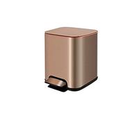 HDBCYUAZ Kitchen Trash Can Stainless Steel Trash Can With Deodorant Function, Foot-operated Trash Can Trash Can With Lid 8L/13L Indoor trash can(Metallic,13L)