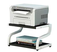 HDBCYUAZ Multifunctional Creative Printer Rack Kitchen Storage Rack Desktop File Rack Copy Rack Shelf Table Bookshelf(A,M)