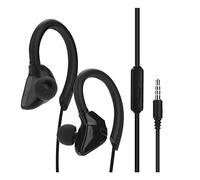 HDBD Sports Earbuds Wired with Microphone Wrap Around Earphones with Over Ear Hook in Ear Headphones for Cell Phones MP3/4