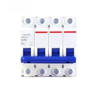 HDBE-63 Circuit Breaker; D Type 3P+N 10A