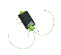 HDBHSBE Solar Energy Powered Grasshopper/Cricket Solar Power Black Cockroach Bug Toy for Childrenssolar toys