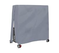 HDBHSBE Table Tennis Table Cover 420D Oxford Waterproof Fabric Cover Outdoor Tennis Protective 185 x 165 x 70 cm (Grey)