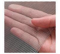 HDBODY Stainless Steel Woven Wire Mesh 20 Mesh Metal Mesh Sheet 1Mm Holes Window Screen Mesh for Home Kitchen Garden Roof Air Bricks,Silver,1x2m(39x78inch)