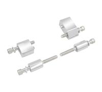 HDBUBALUS 1-1/4'' Driver Floorboard Extension Kit Fit for Harley Touring Electra Glides Road Glides Road Kings Street Glides Trikes 2009-2022 Chrome
