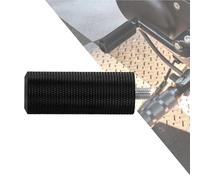 HDBUBALUS Aluminum Shifter Peg Anti Skid Knurled Shift Peg Fit for Harley Sportster Touring Dyna Softail Chopper Bobber Black