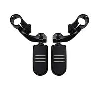 HDBUBALUS Highway Pegs 1-14" 32mm Engine Guard Highway Foot Pegs Foot Rest Kit Fit for Harley Electra Road Glide 1 Pair